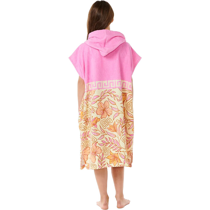 2024 Rip Curl Girls Mixed hooded Towel 00EGTO - Peach